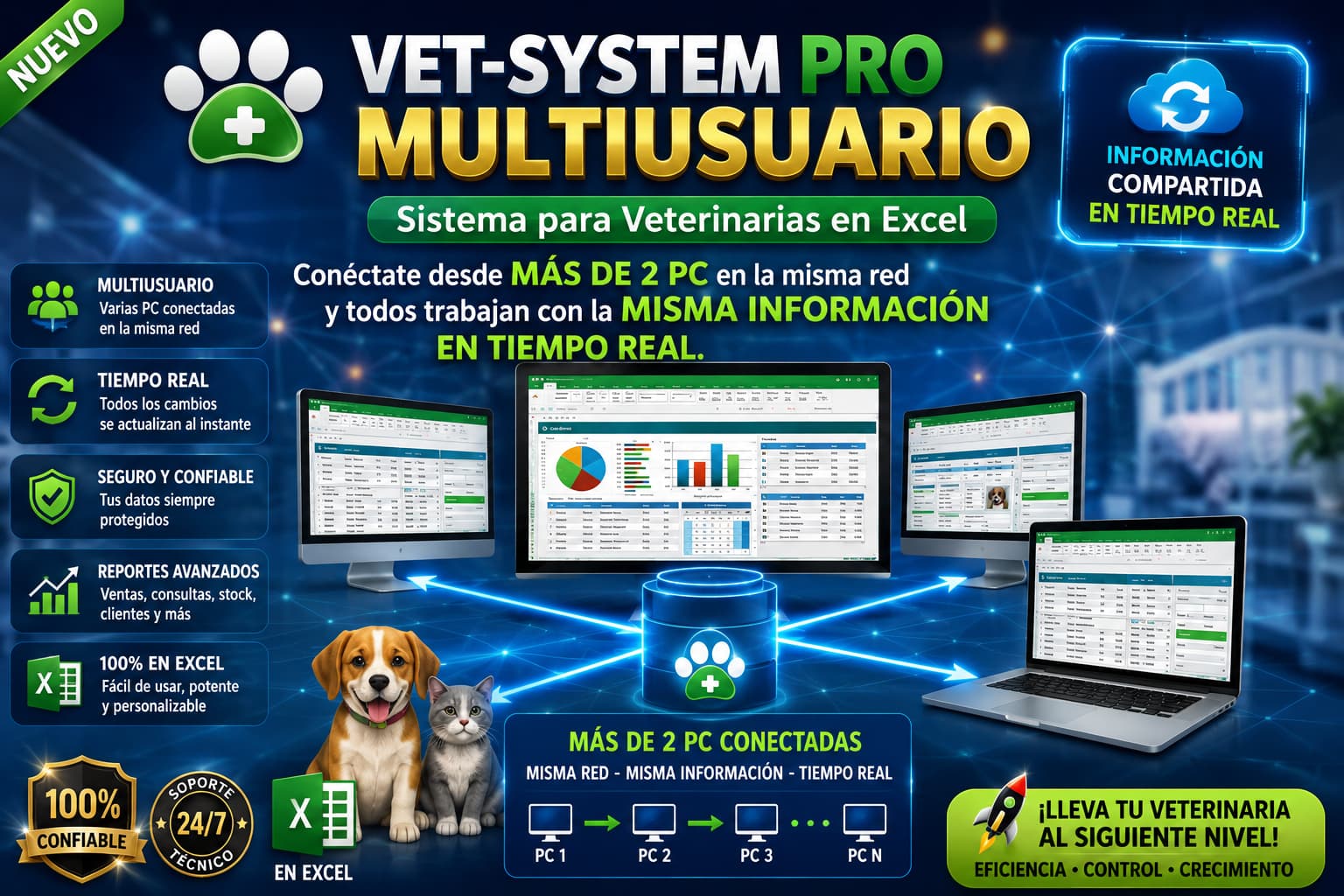 VET-SYSTEM PRO - Menú Principal